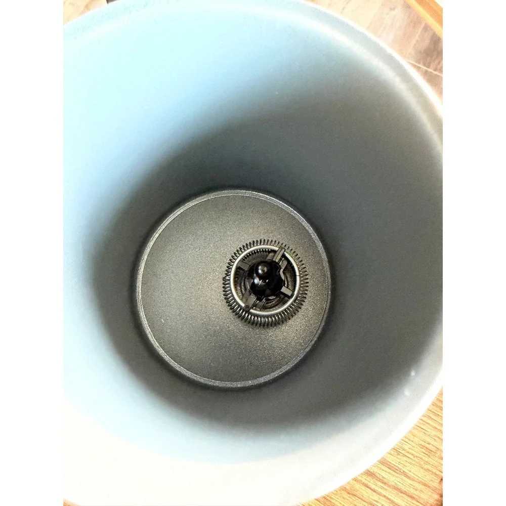 Nespresso Aeroccino 3 Electric Milk Frother Black Chrome 3594 Missing Lid